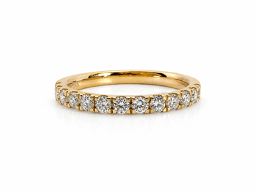 0.50 Ct Round Diamond Wedding Band