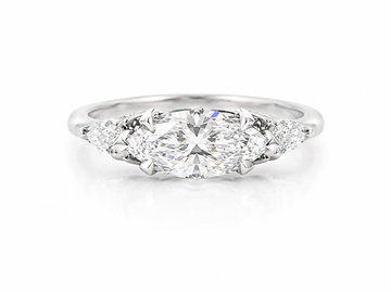 2.01 Ct Marquise Lab-Grown Diamond Ring