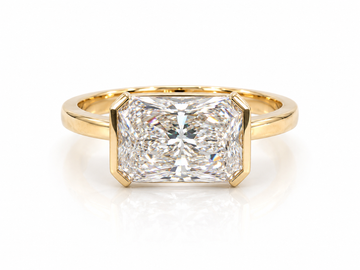 3.00 Ct Radiant Lab-Grown Diamond Ring