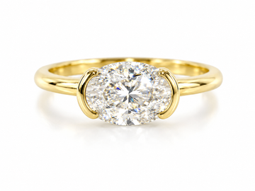 2.00 Ct Oval Lab-Grown Diamond Ring